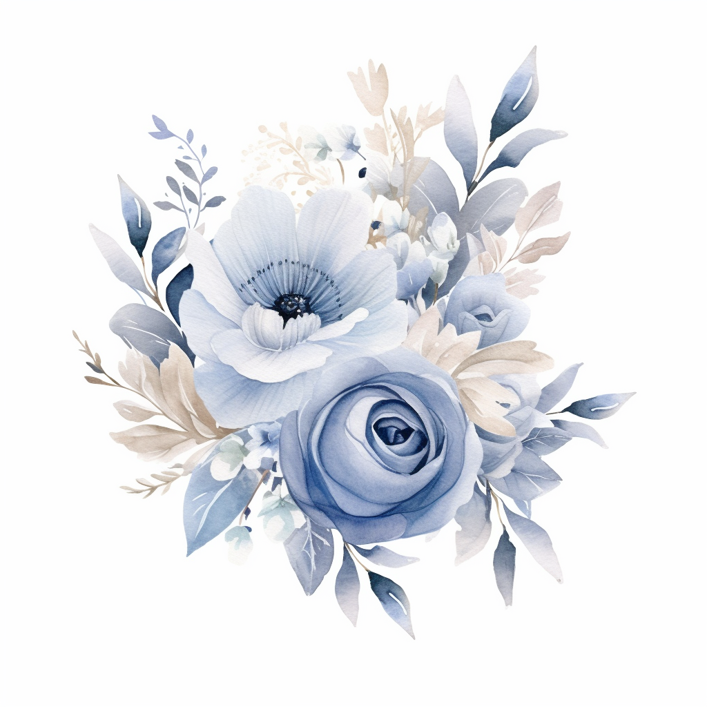 floral line cliparts