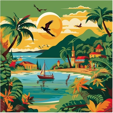 caribbean clipart