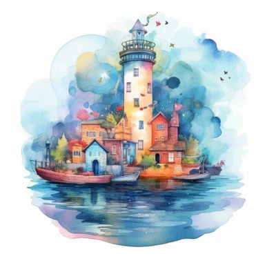 Dreamy Watercolor opportunity clipart