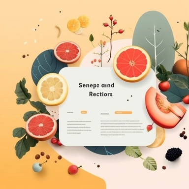 design a modern minimalistic website with a illustarations clip art about teaching food and sustainable ui ui ui/ux