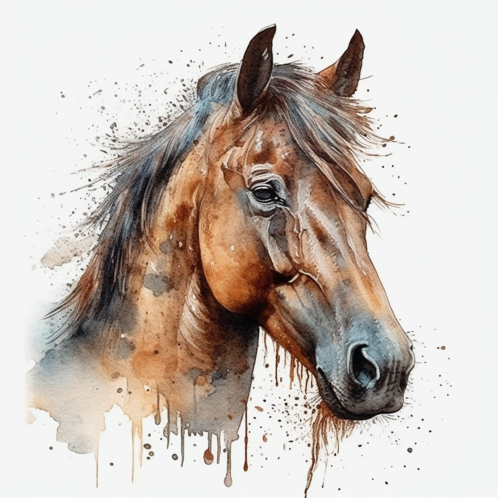 mustang horse cliparts