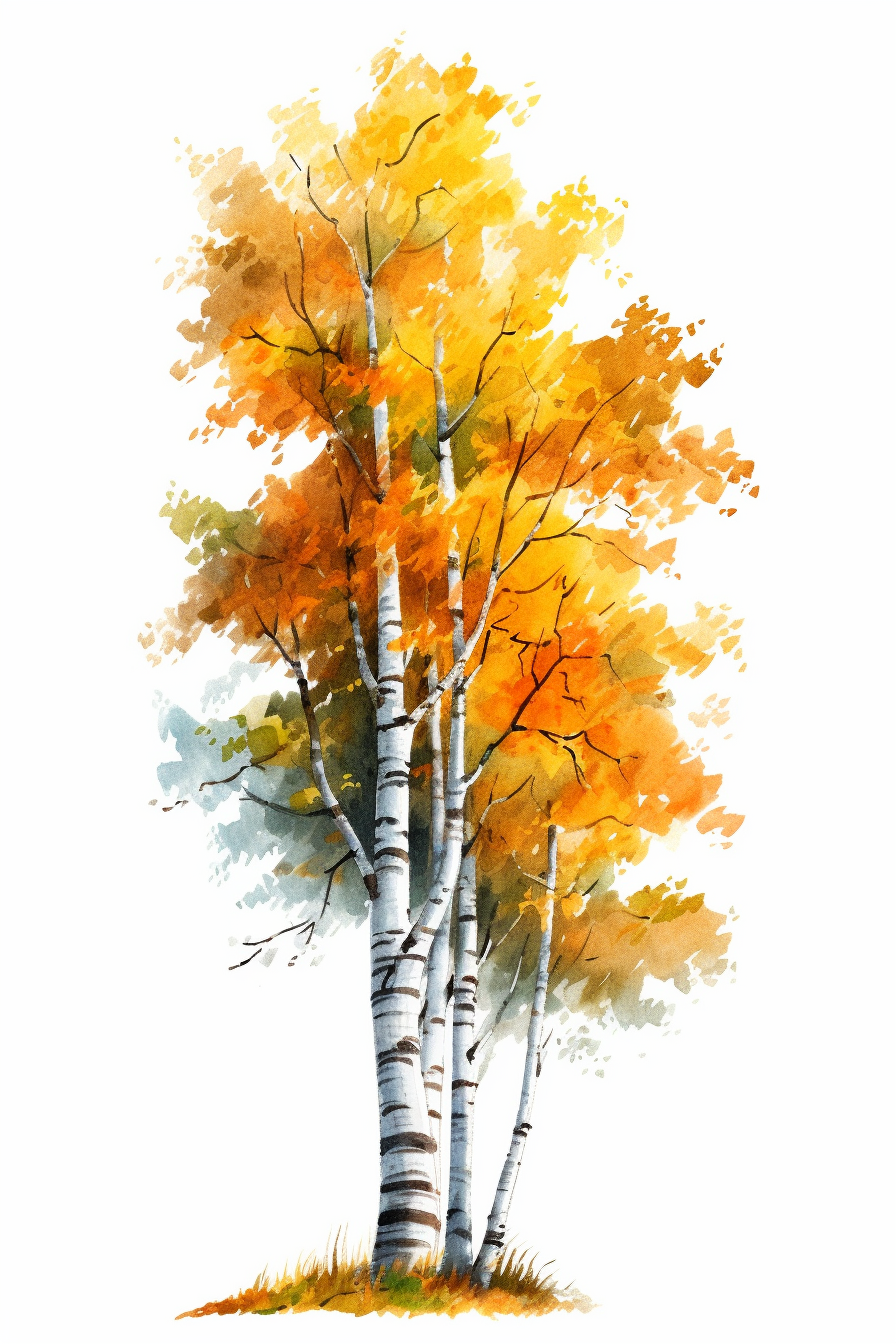 birch cliparts