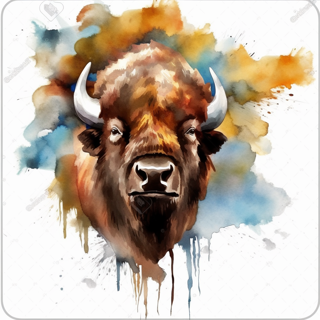 bison cliparts