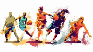 play street basketball clipart banners