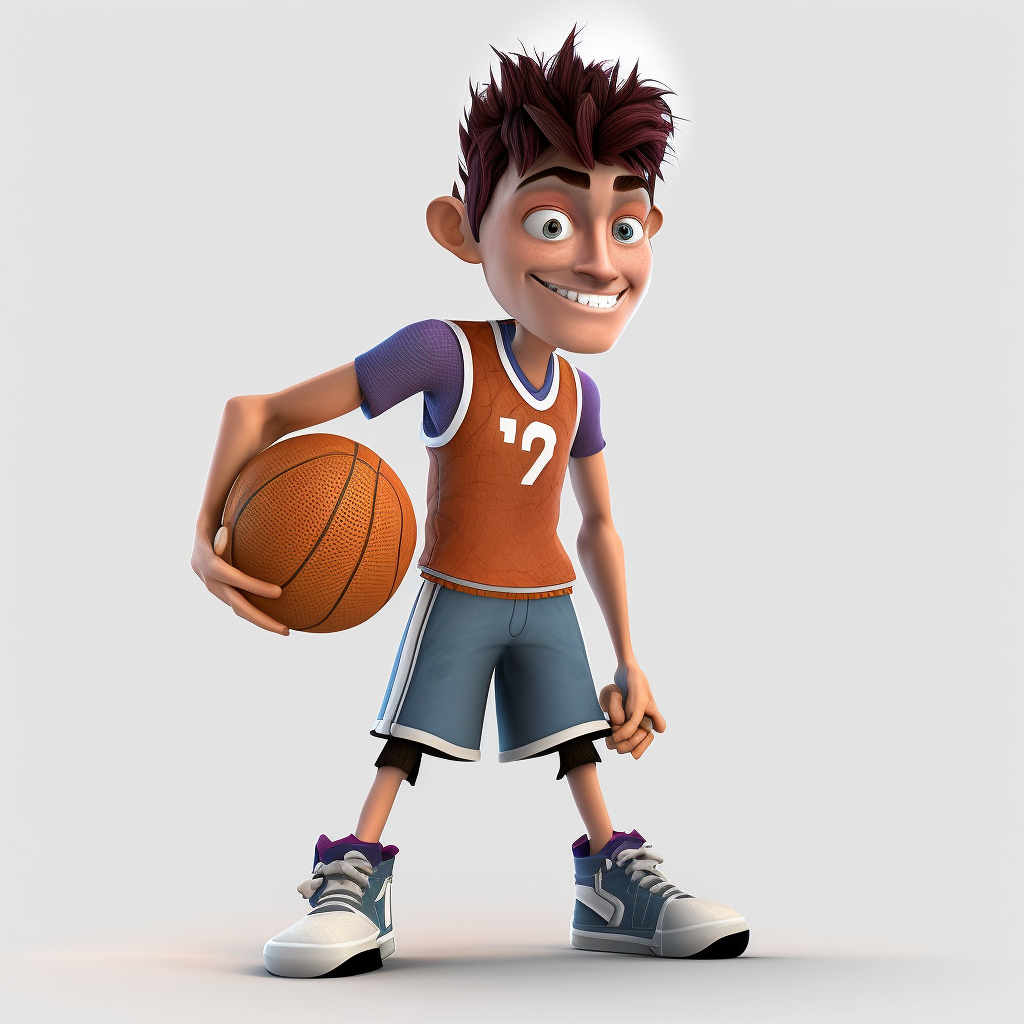 boy cliparts basketball