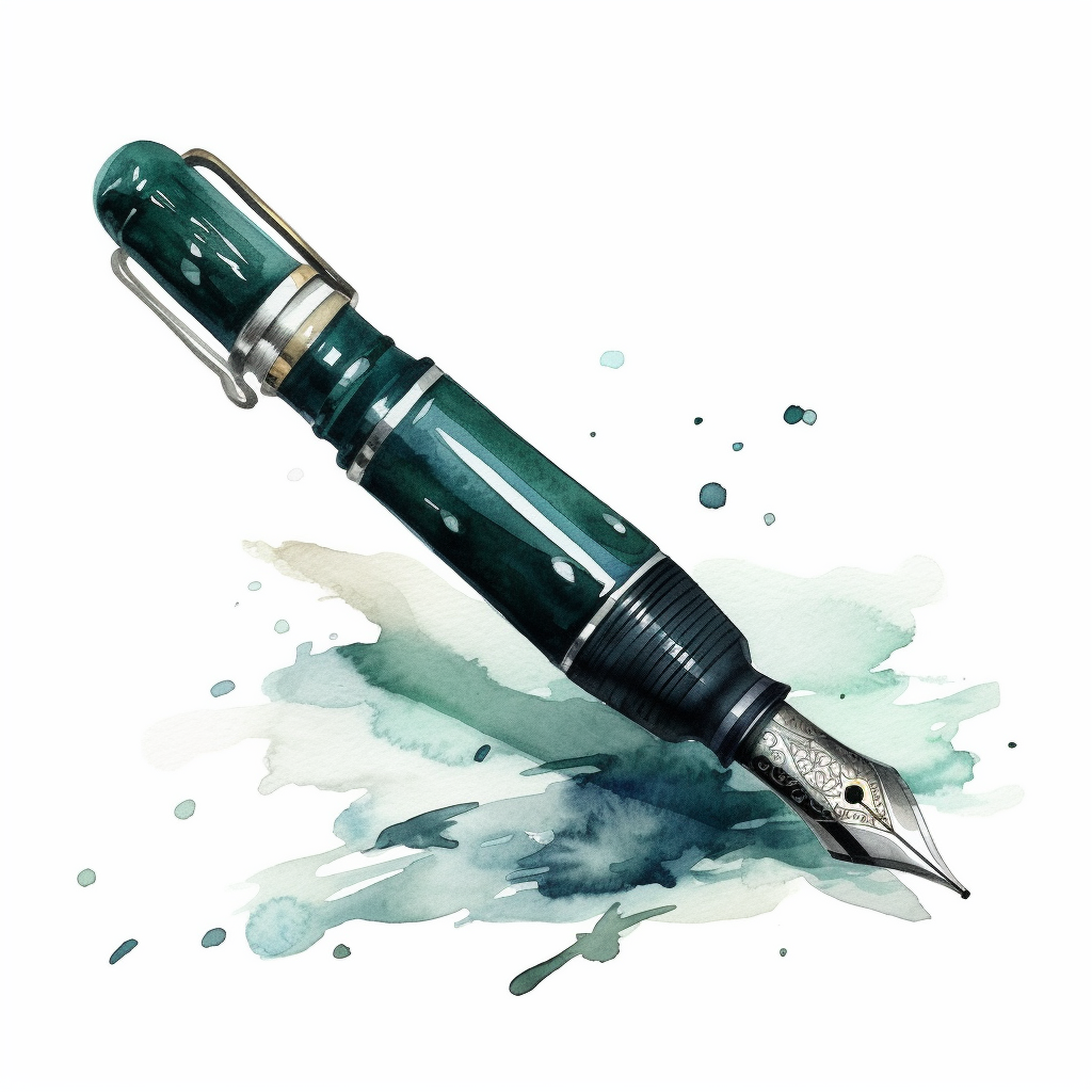 fountain pen clipart