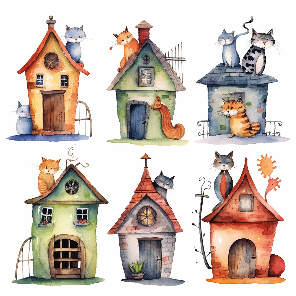 cats cliparts