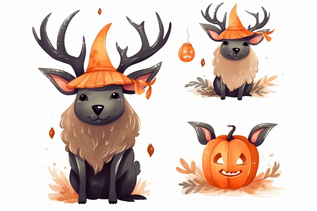 halloween day cliparts
