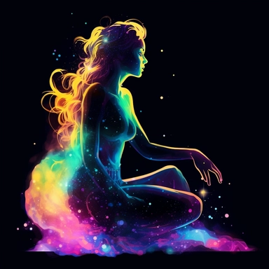 aquarius, rainbow, galaxy, fluorescense, beautiful, clipart