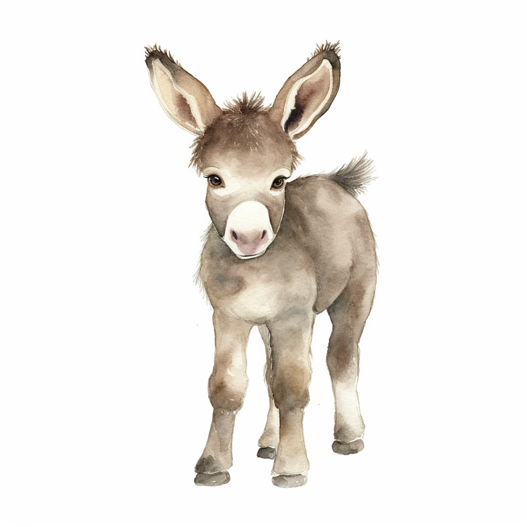 donkey eyes cliparts