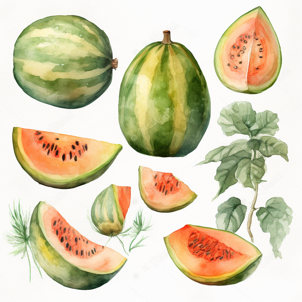 melon cliparts