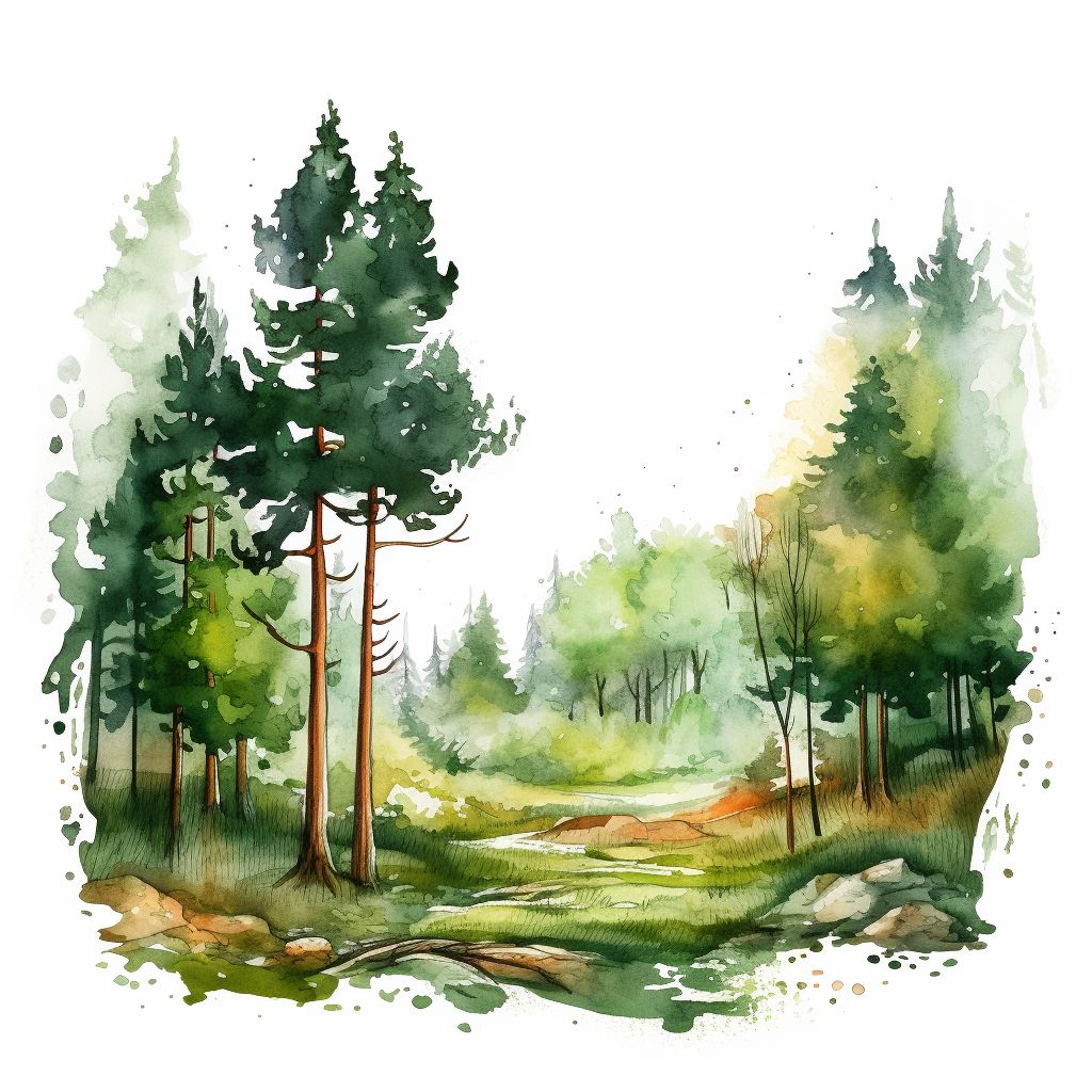 landscapes cliparts