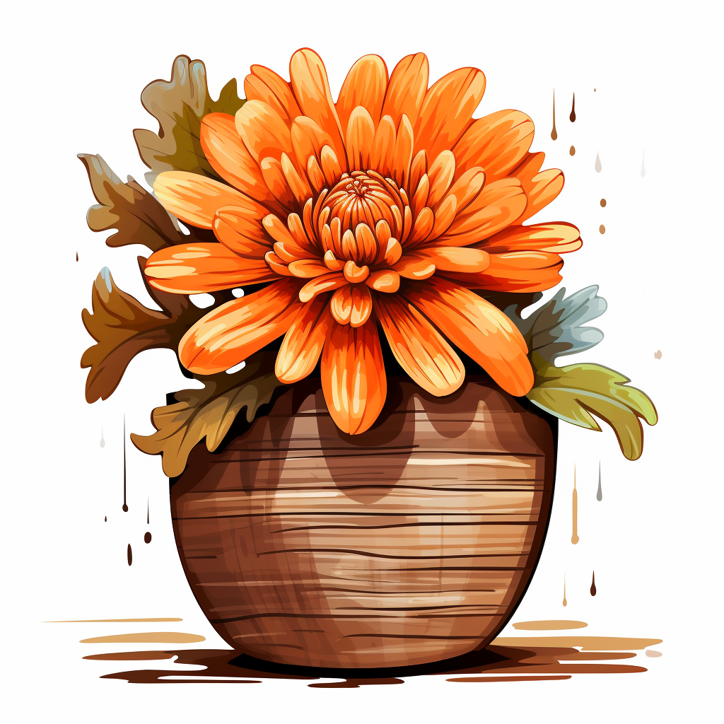 brown pot cliparts