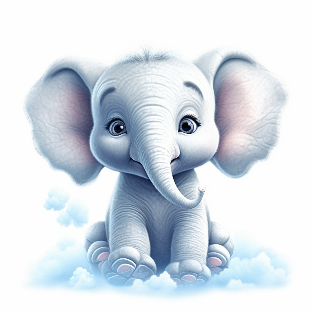 colorful elephant cliparts