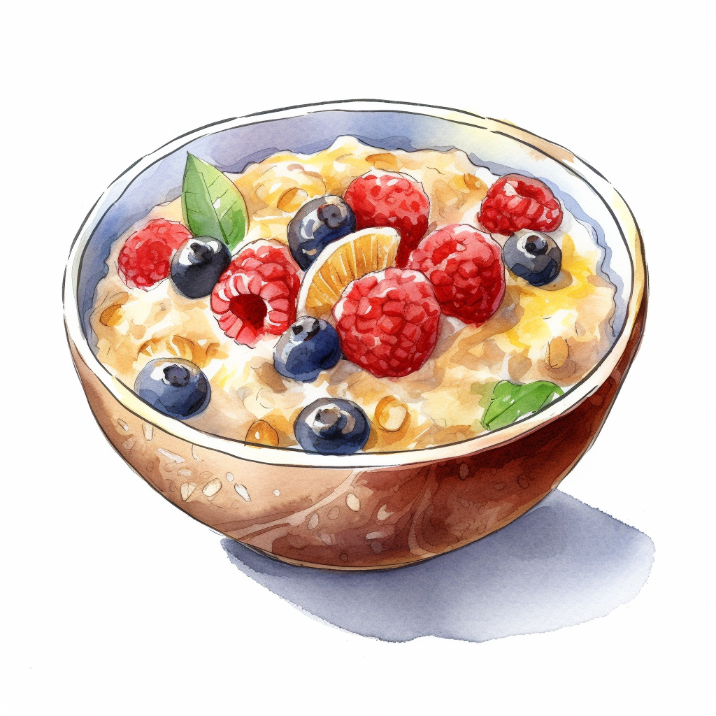 oatmeal cliparts