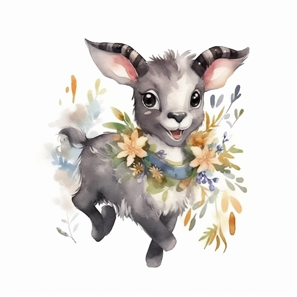 goat face cliparts