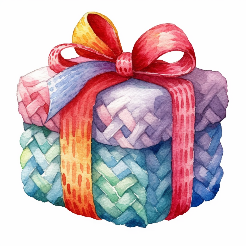 knitting christmas cliparts