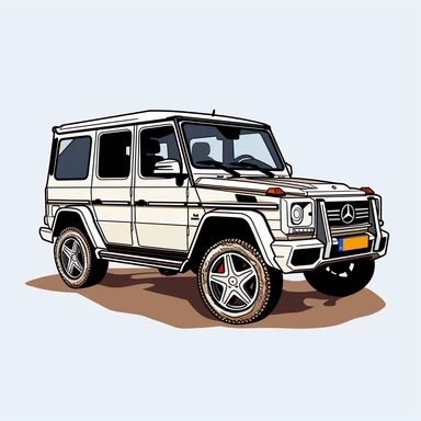 G-Class Adventure drawing colored and retouched in Photoshop #drawing  #illustration #colorpencil #carsandtrucks #outdoors #adventure #benz… |  Instagram