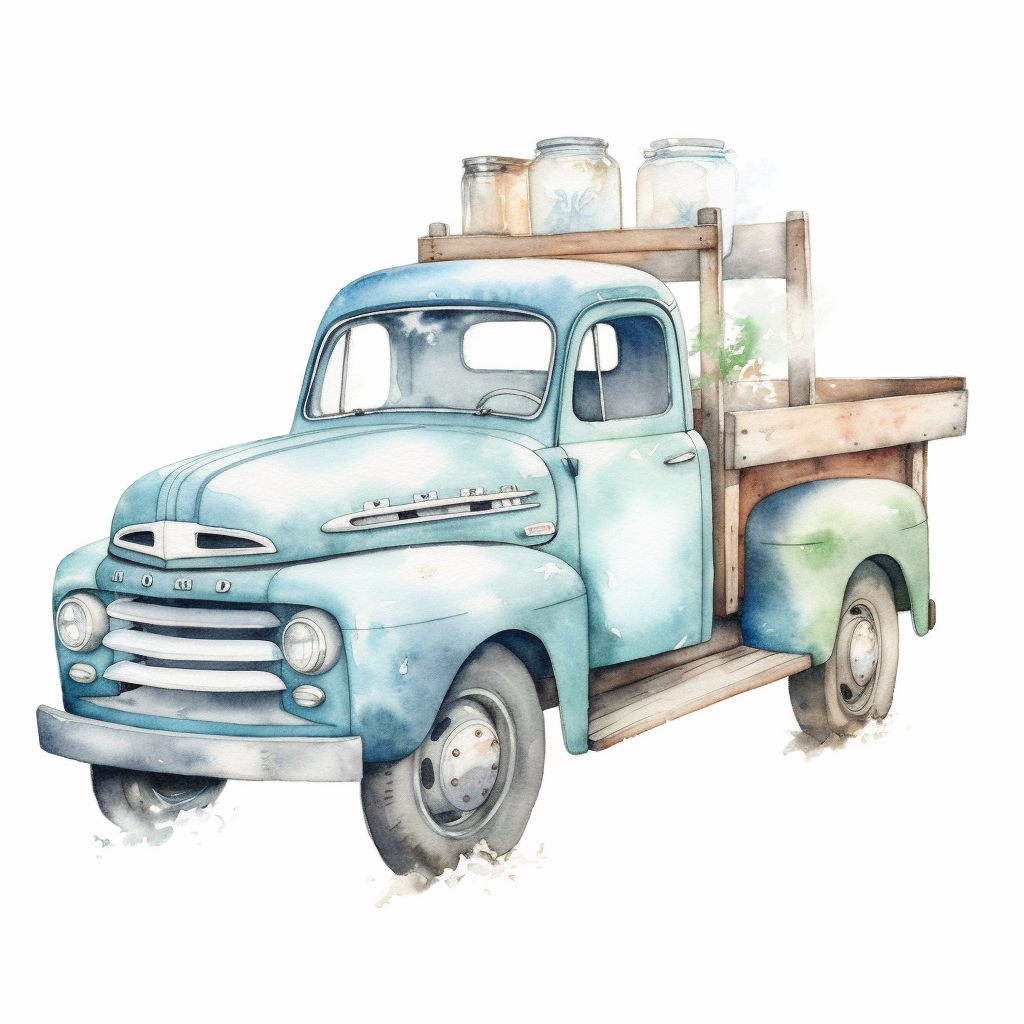 old truck cliparts
