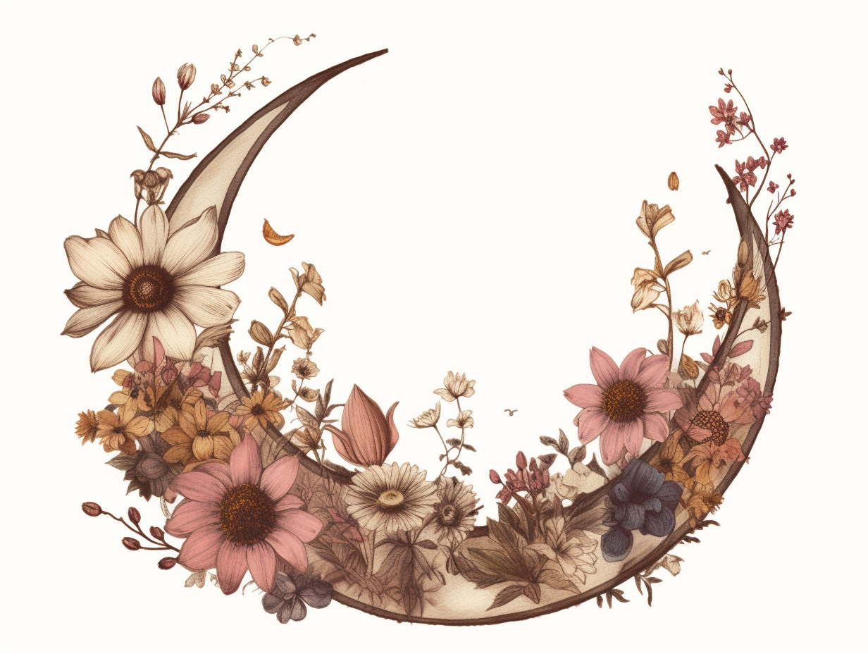 crescent shape cliparts