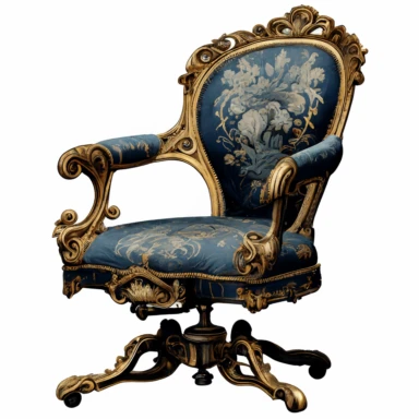 Office chair Francois Boucher clipart png