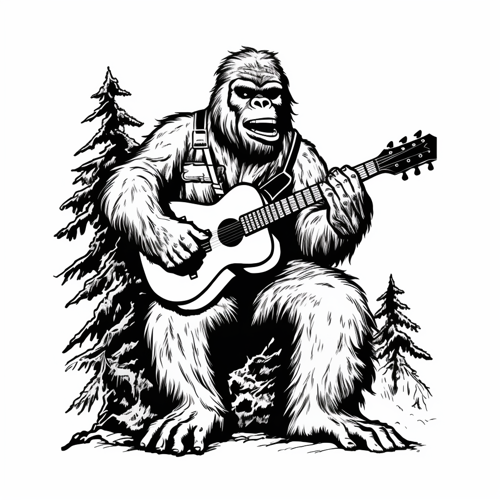 bigfoot cliparts