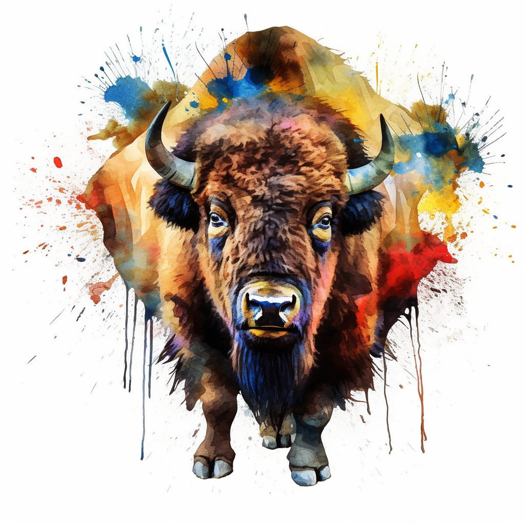 bison cliparts