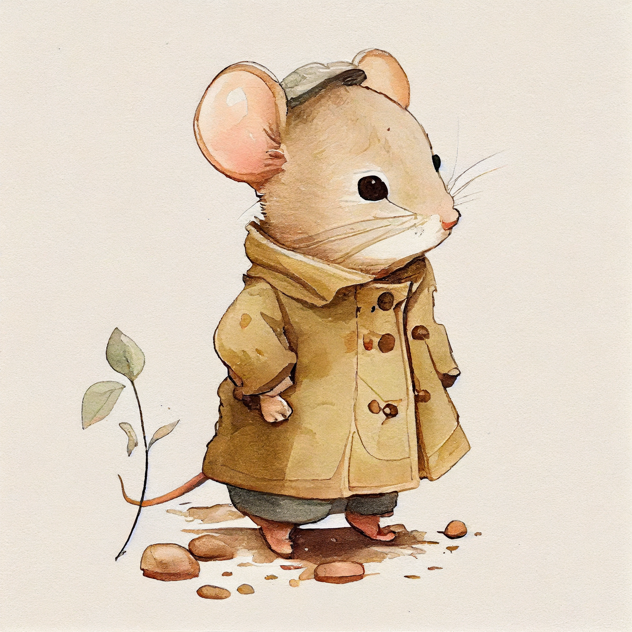 mouse outline cliparts