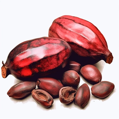 cocoa beans image or clipart png, transparent & free vector png design, in the style of abstracted, manipulated photographs, overexposure, rendered in cinema4d, postmodern photomontage, realistic hyper-detail, shaped canvases, cross-processing/processed