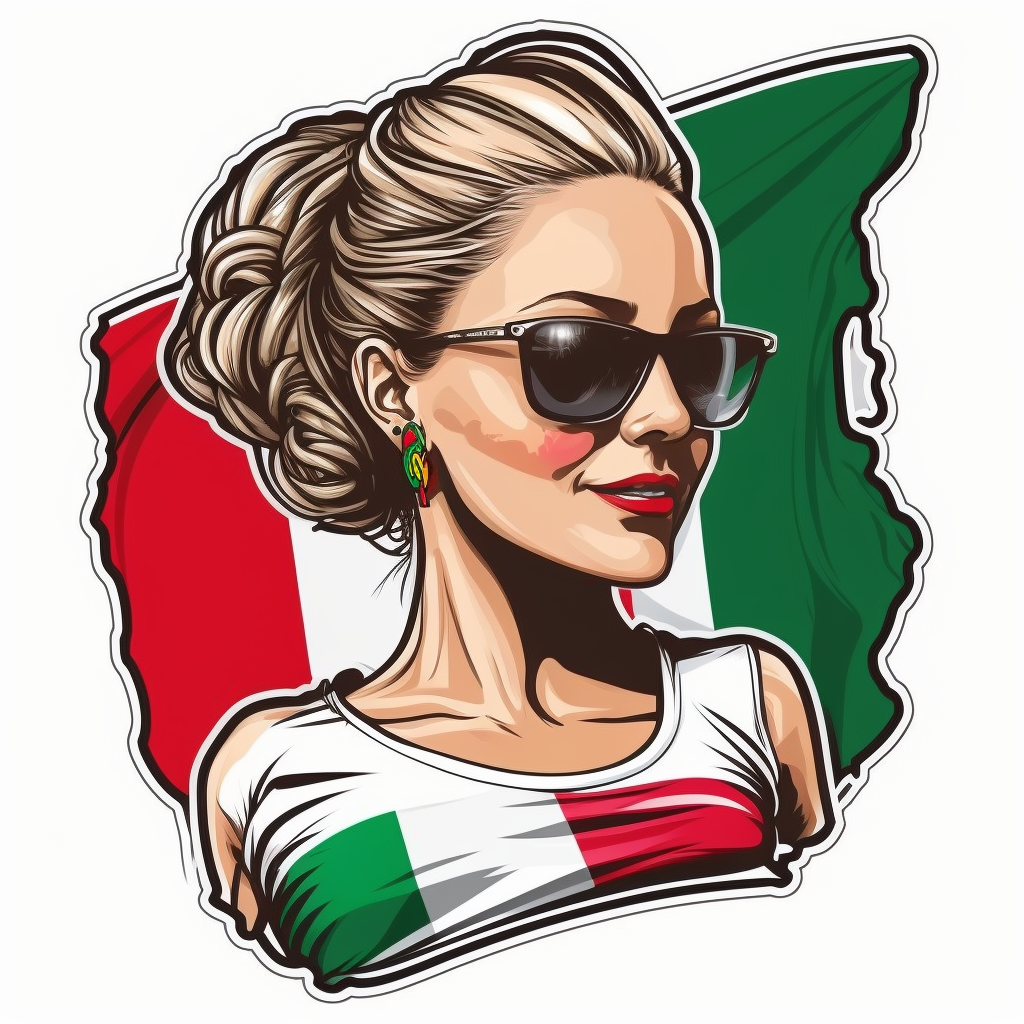 mexican flag clipart