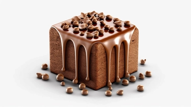 Generate a clipart image of a chocolate fudge birthday cake white background. Design the cake with layers of moist chocolate cake and thick, creamy chocolate fudge frosting. Add sprinkles or chocolate chips for decoration. photo-realistic, ultra sharp, simplicity, higher coherence, minimalism, ultra detailed, hyper realistic details, beautiful, modern, OC rendered, 32k uhd , insane details, intricate details, Photoshoot, Depth of Field, captured with Phase One XF IQ4 camera , 200 Mega Pixel lens