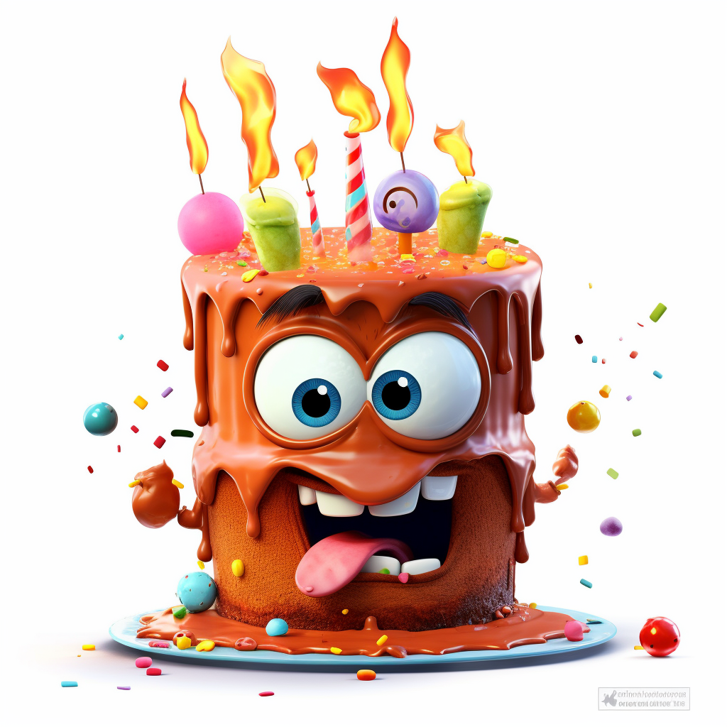 funny cake cliparts