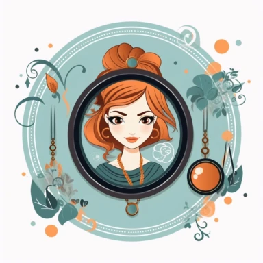 Create a unique and eye-catching profile picture for Etsy that showcases your store, The Clipart Charm. Incorporate your store's name and focus on the charm aspect of the products you sell. Use a color scheme that appeals to your target audience and reflects the style of your clipart designs. Make sure the image is high-quality and easily recognizable as your brand.