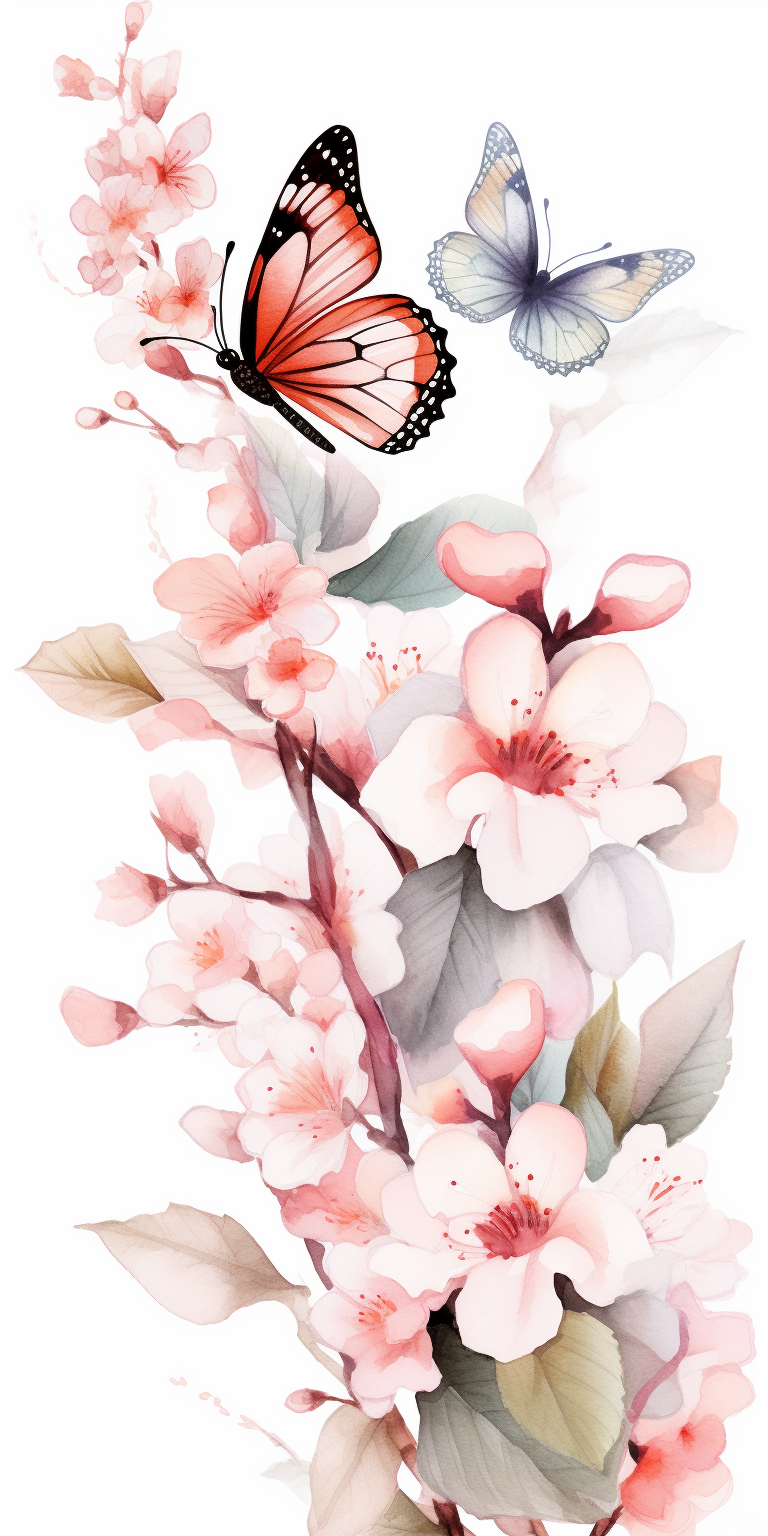 cherry blossom clipart