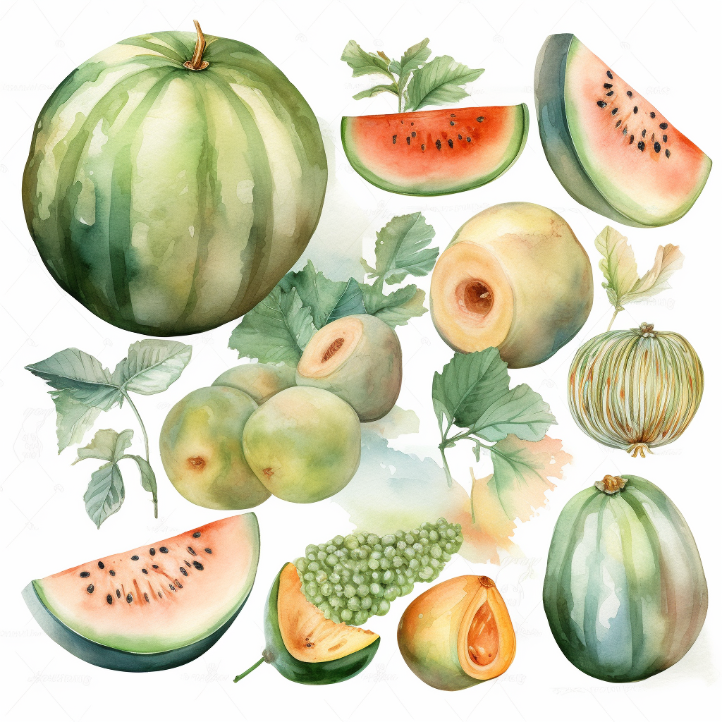melon cliparts