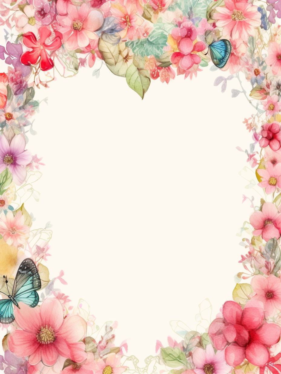 heart flower cliparts