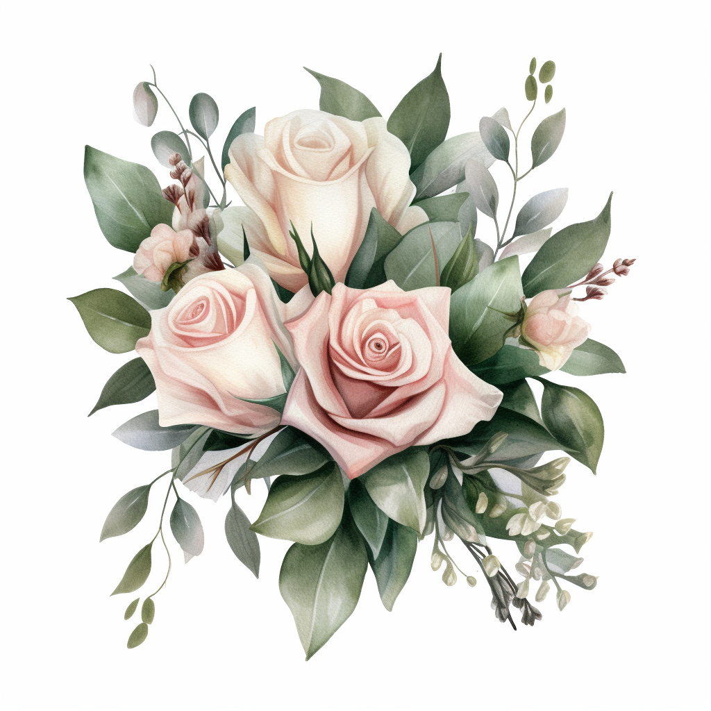 bridal bouquet cliparts