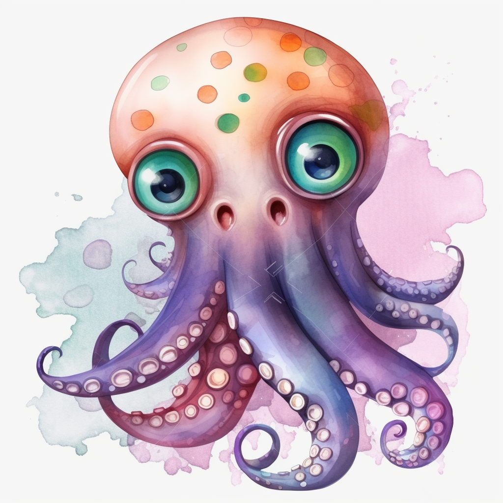 octopus outline cliparts