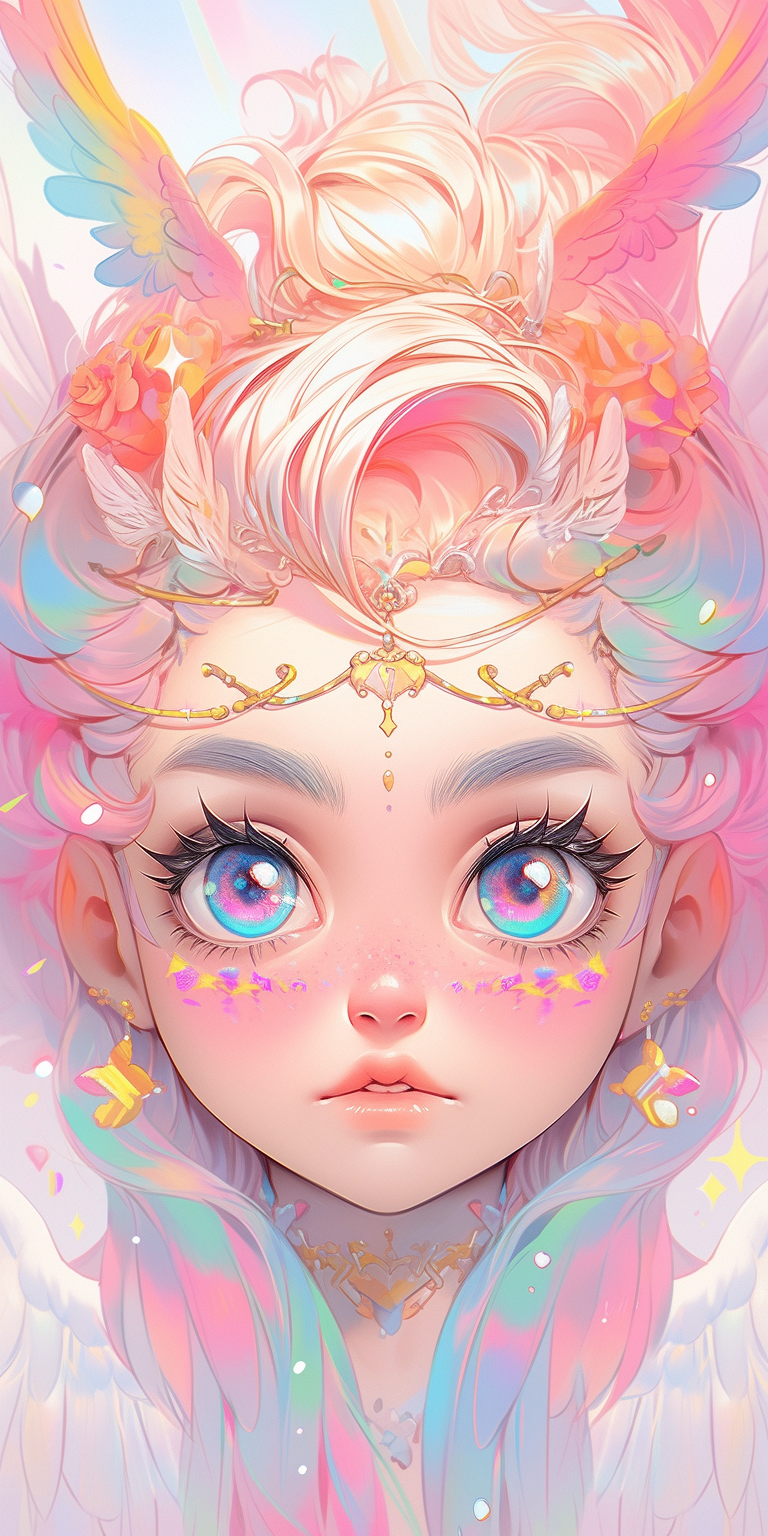animated angel clipart