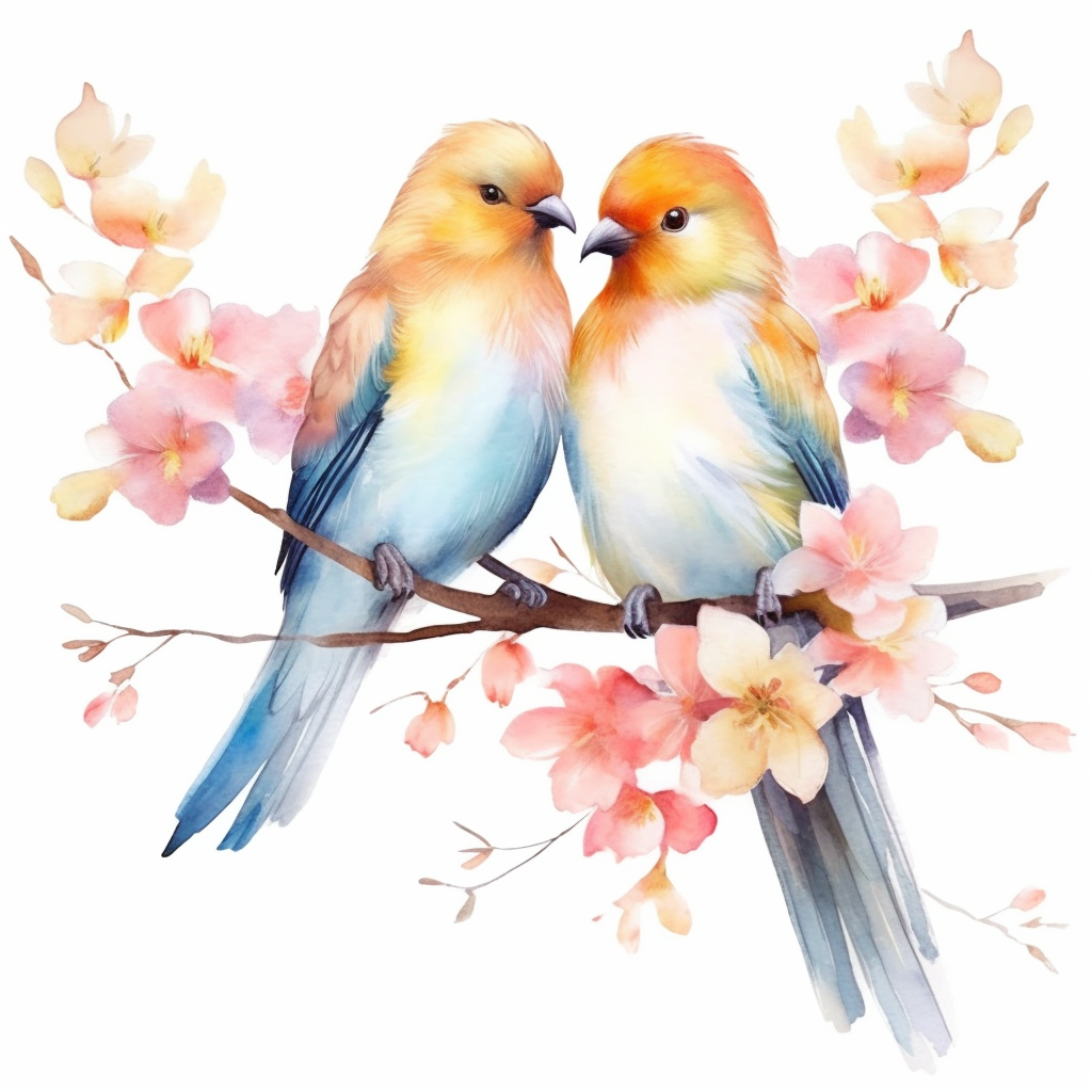 lovebird clipart