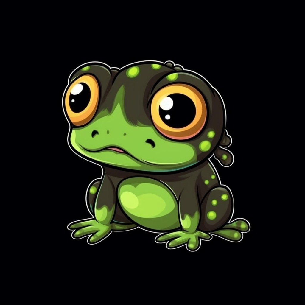 frog cartoon cliparts
