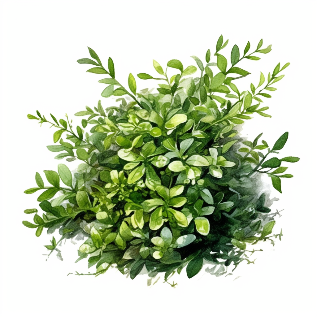 green bush cliparts