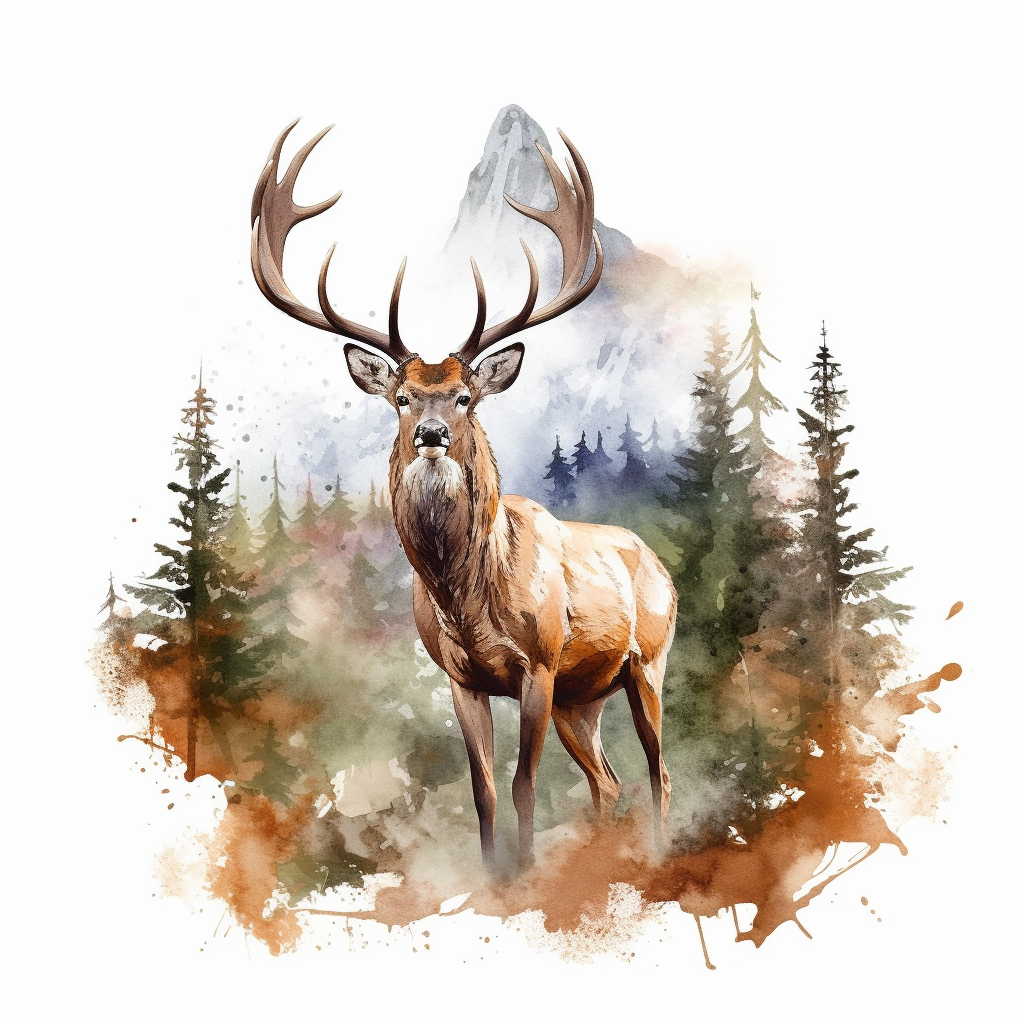 buck cliparts