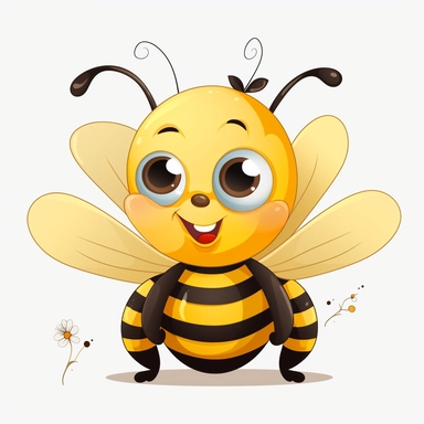 adorable bumble bee clip art