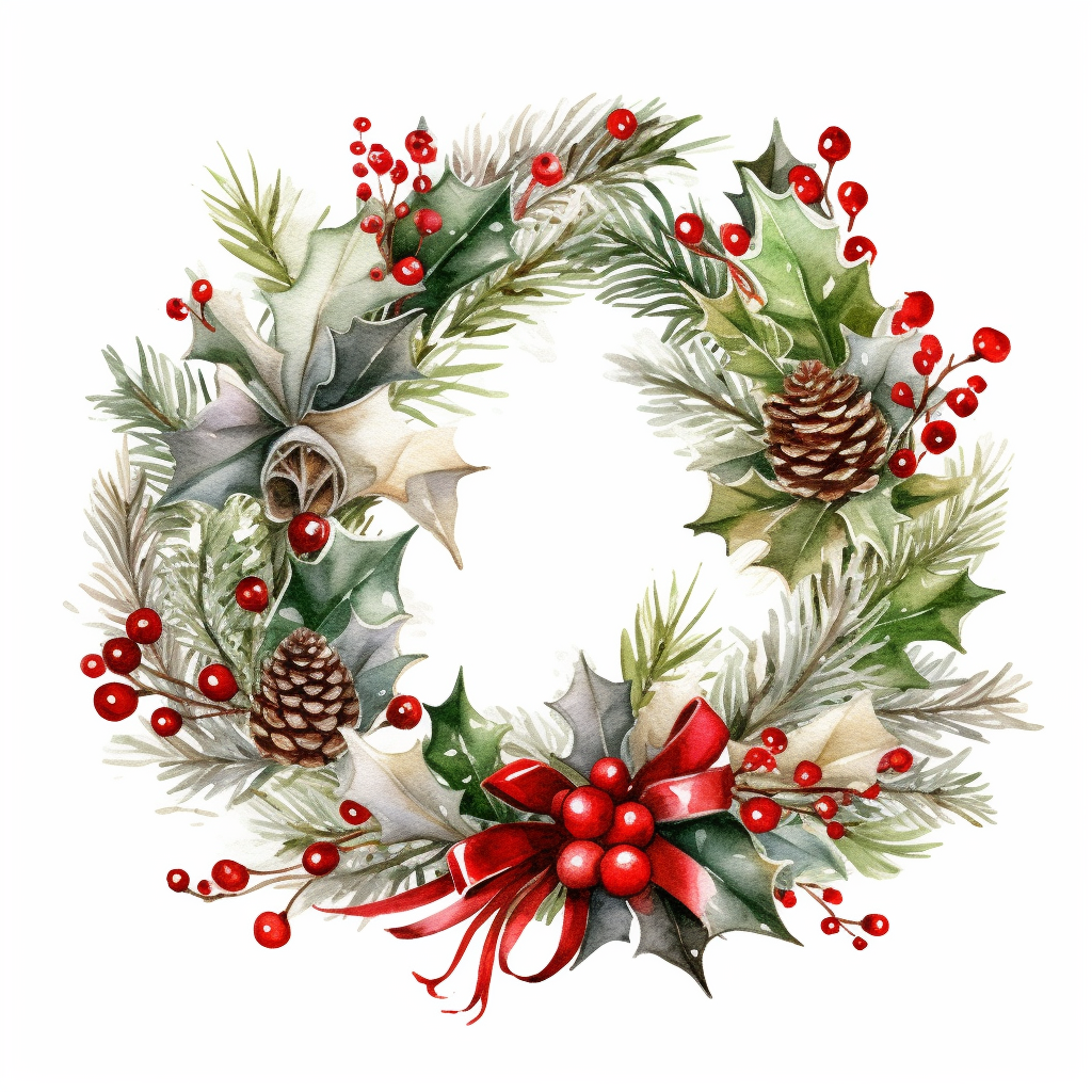 christmas cliparts holly