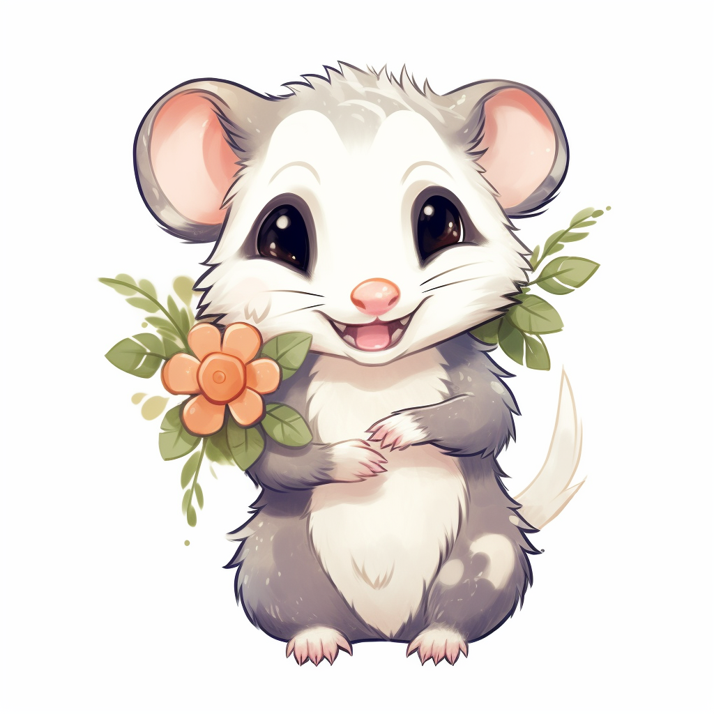 opossum cliparts