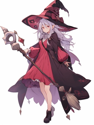 pretty occultist clipart