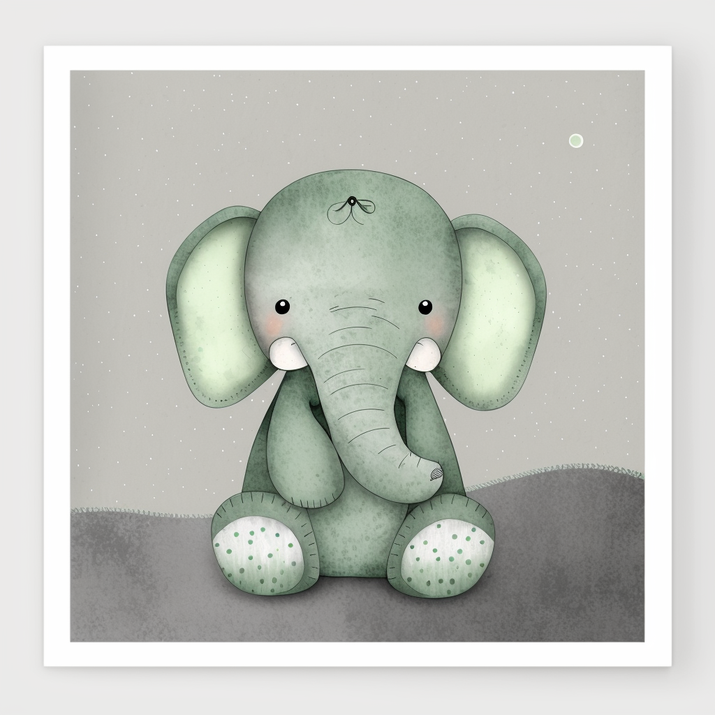 green elephant cliparts