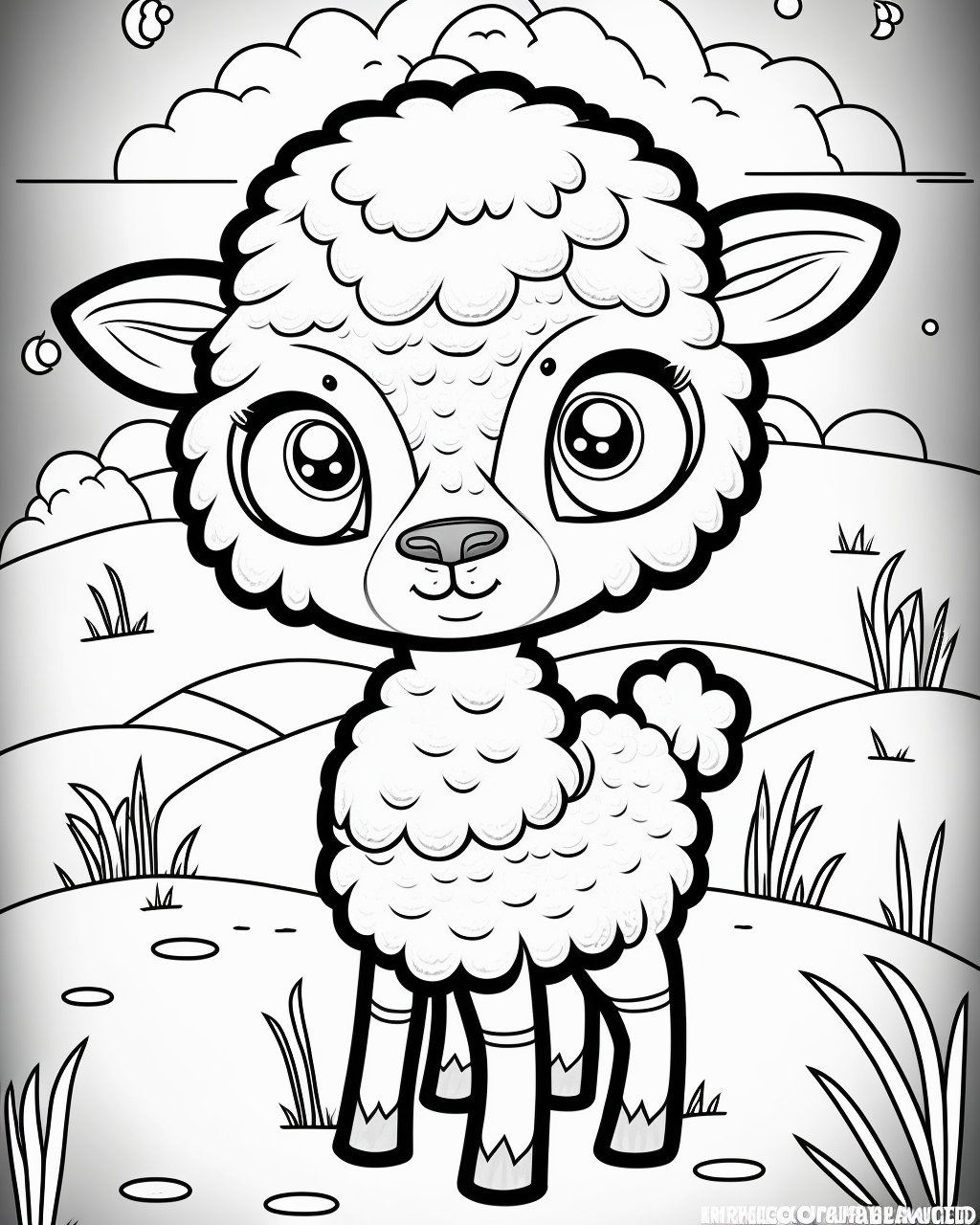 black sheep clipart