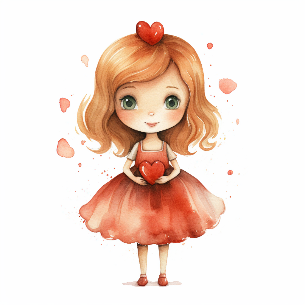 little red cliparts